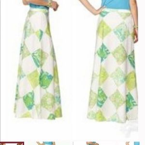 Long Lilly Pulitzer Skirt size 6